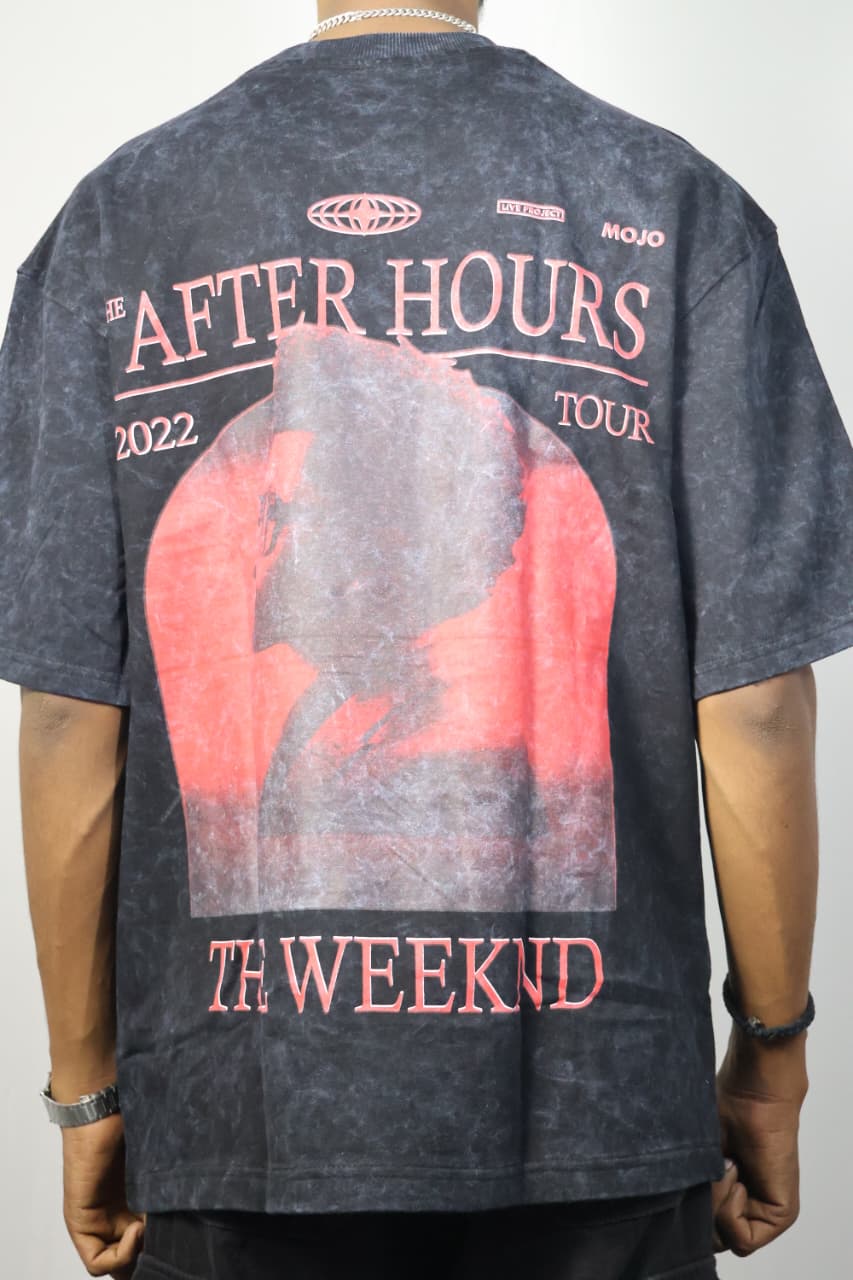 The Weeknd After Hours Tour Oversized T-Shirt
