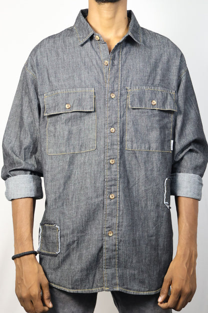 Aston Martin Formula Team Denim Shirt