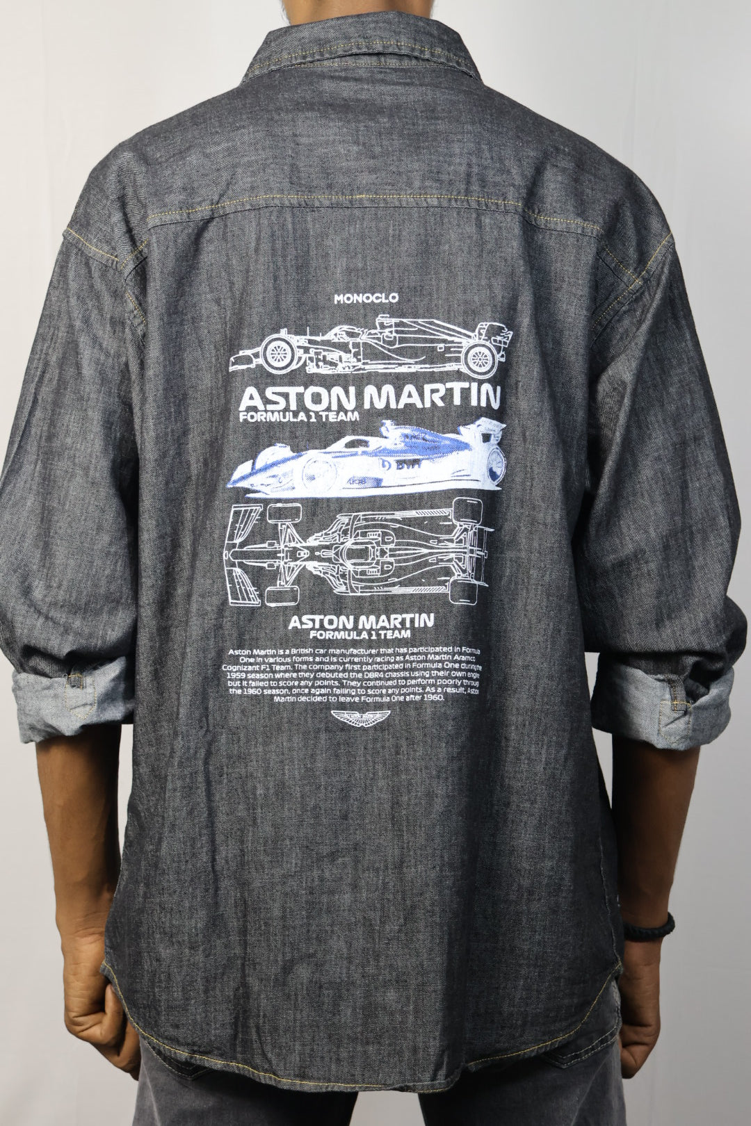 Aston Martin Formula Team Denim Shirt
