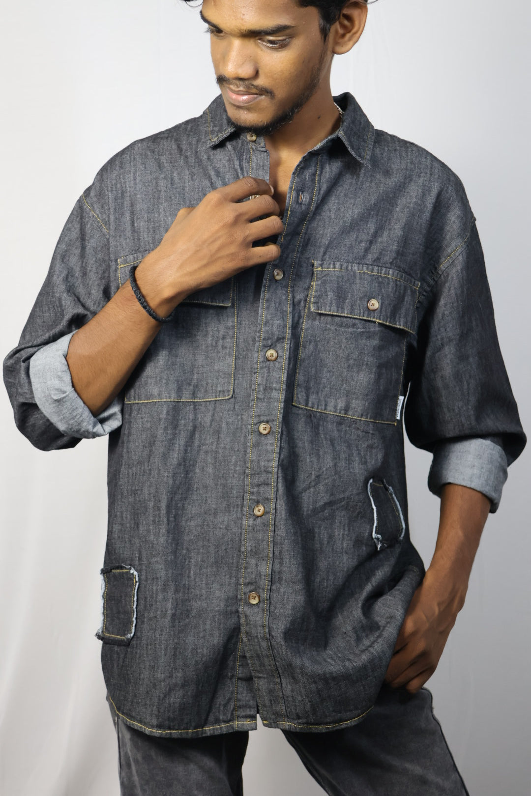 Aston Martin Formula Team Denim Shirt