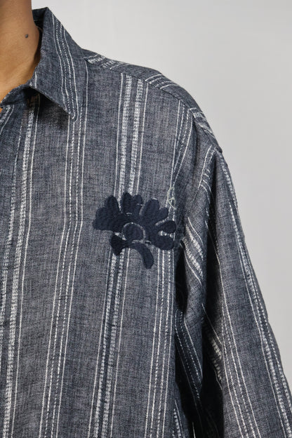 The "Never Settle" Artisan Stripe Shirt