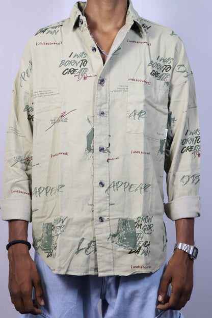 Abstract Journey Printed Shirt - Eclectic Edition
