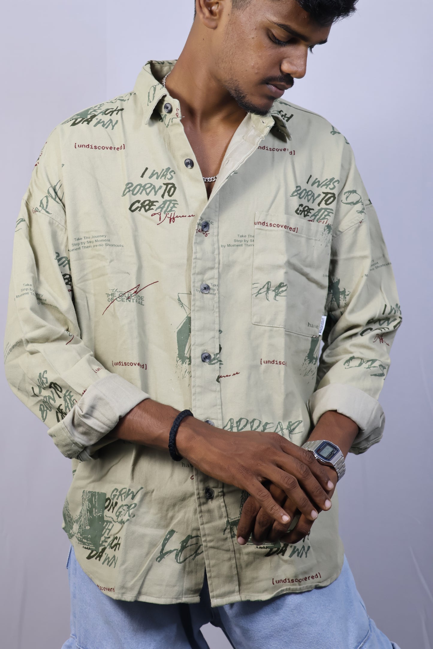 Abstract Journey Printed Shirt - Eclectic Edition