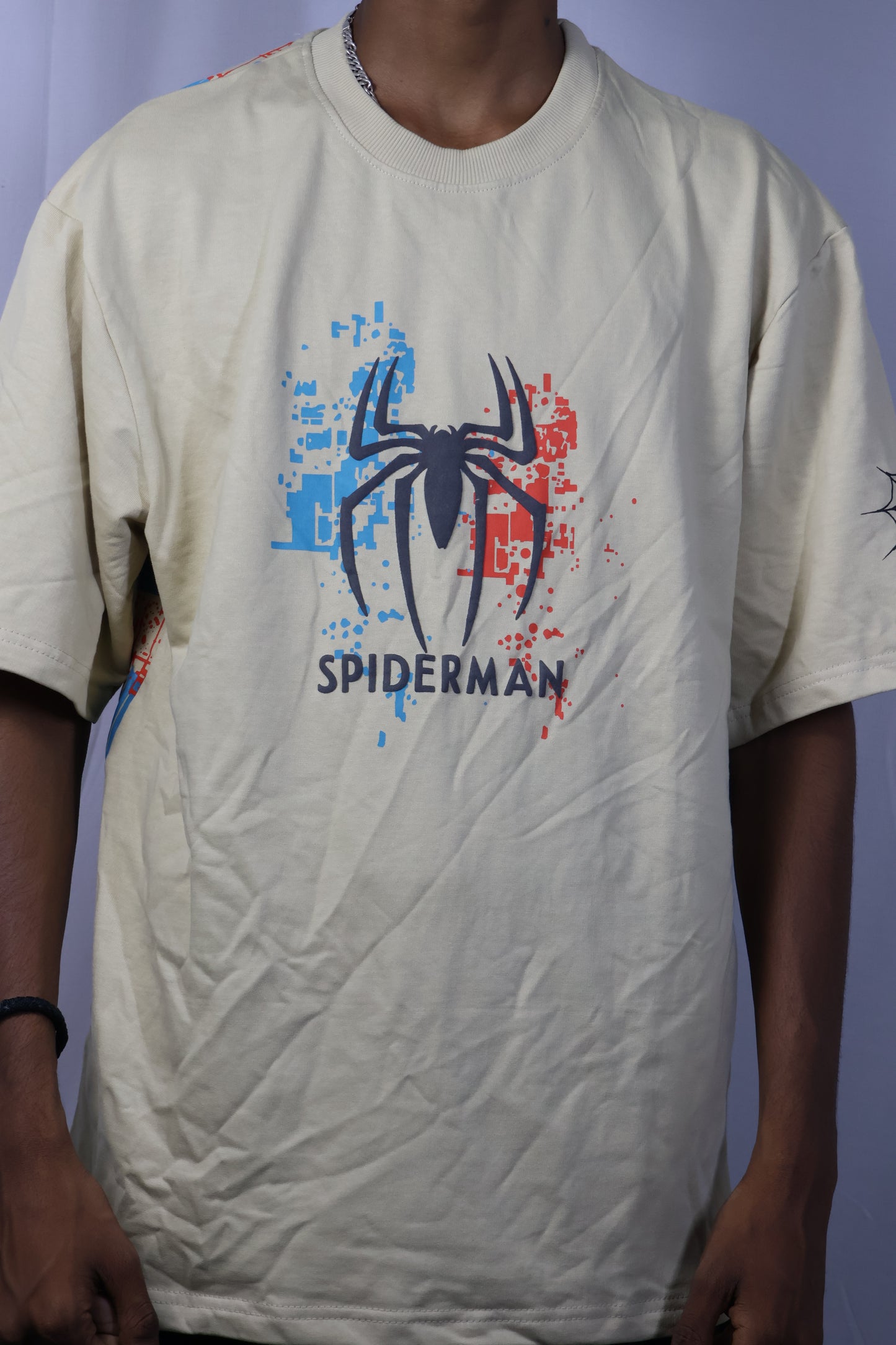 Spider-Man: Multiverse Glitch Oversized Tee