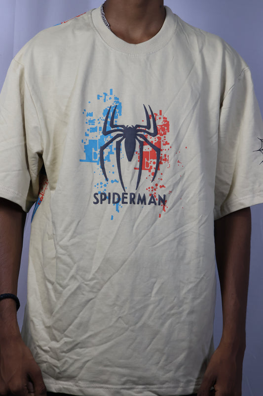 Spider-Man: Multiverse Glitch Oversized Tee