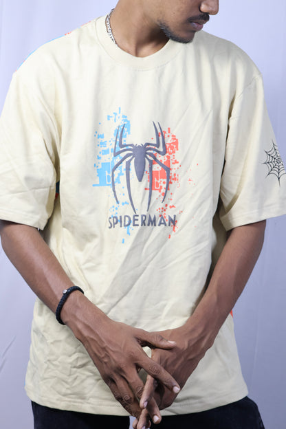 Spider-Man: Multiverse Glitch Oversized Tee