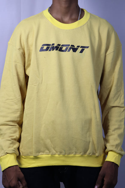 OMONT: Summer Salt Teddy Heart Crewneck