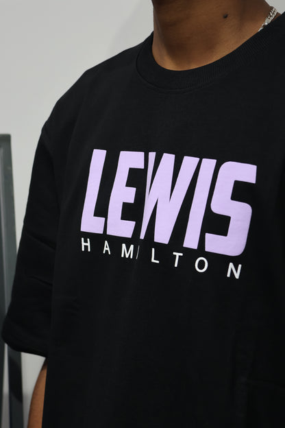 🏁 Lewis Hamilton Oversized Racing Tee – Premium F1 Streetwear