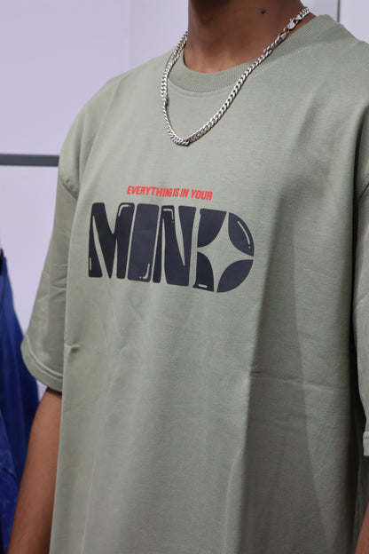 🧠 “Everything Is In Your Mind” Oversized Graphic Tee – Sneakerhead Edition