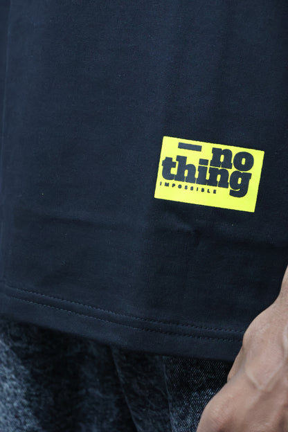 UNIQUE Oversized Graphic Tee – Front & Back Print