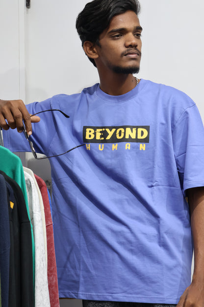“Beyond Human” Graphic Oversized T-Shirt