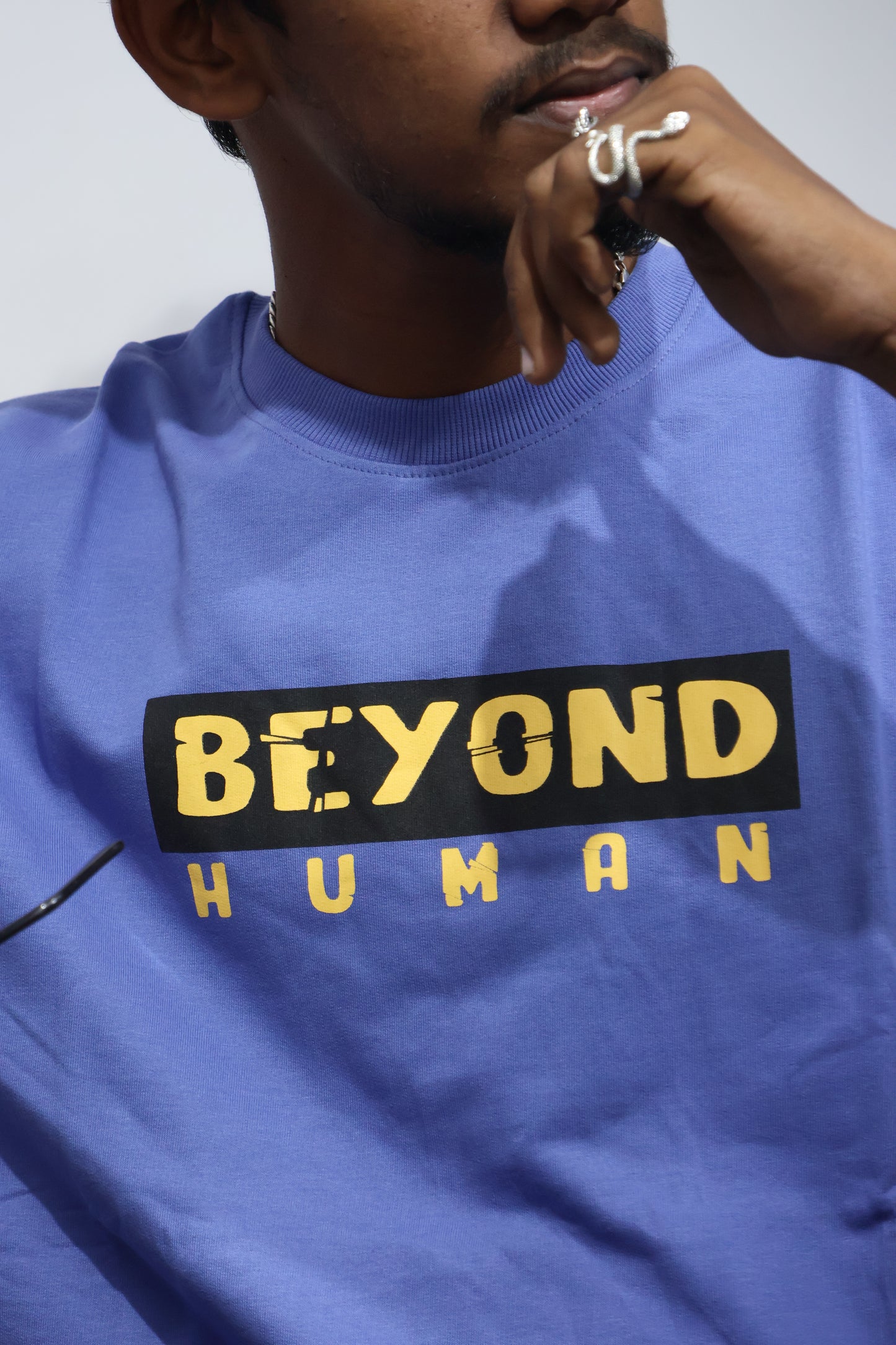 “Beyond Human” Graphic Oversized T-Shirt