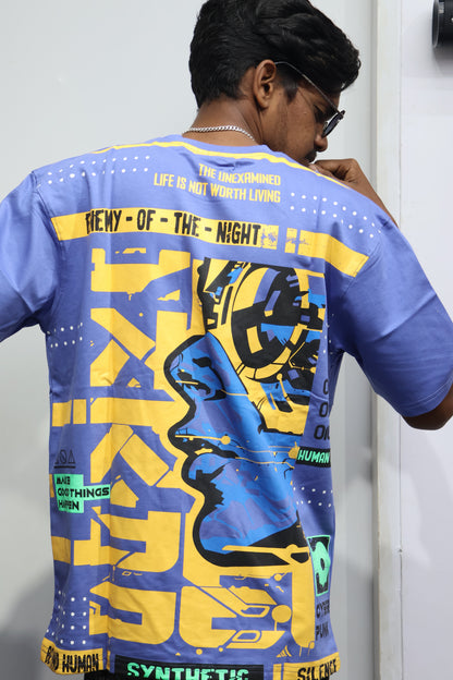 “Beyond Human” Graphic Oversized T-Shirt