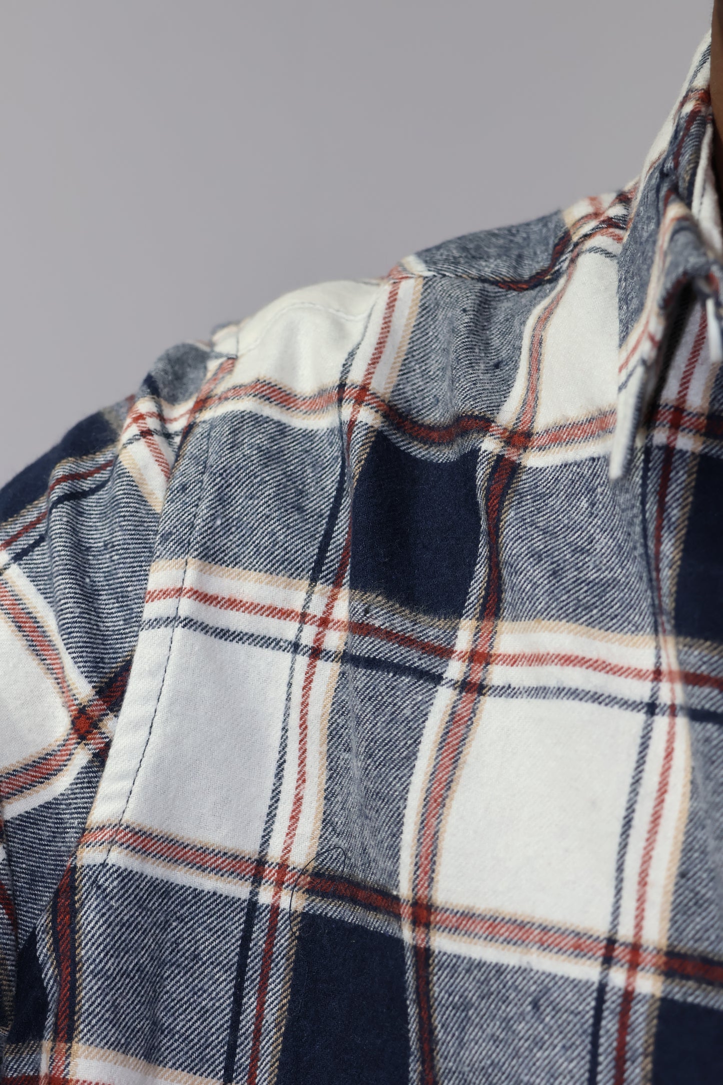 Embroidered Check Shirt – Classic Casual Essential