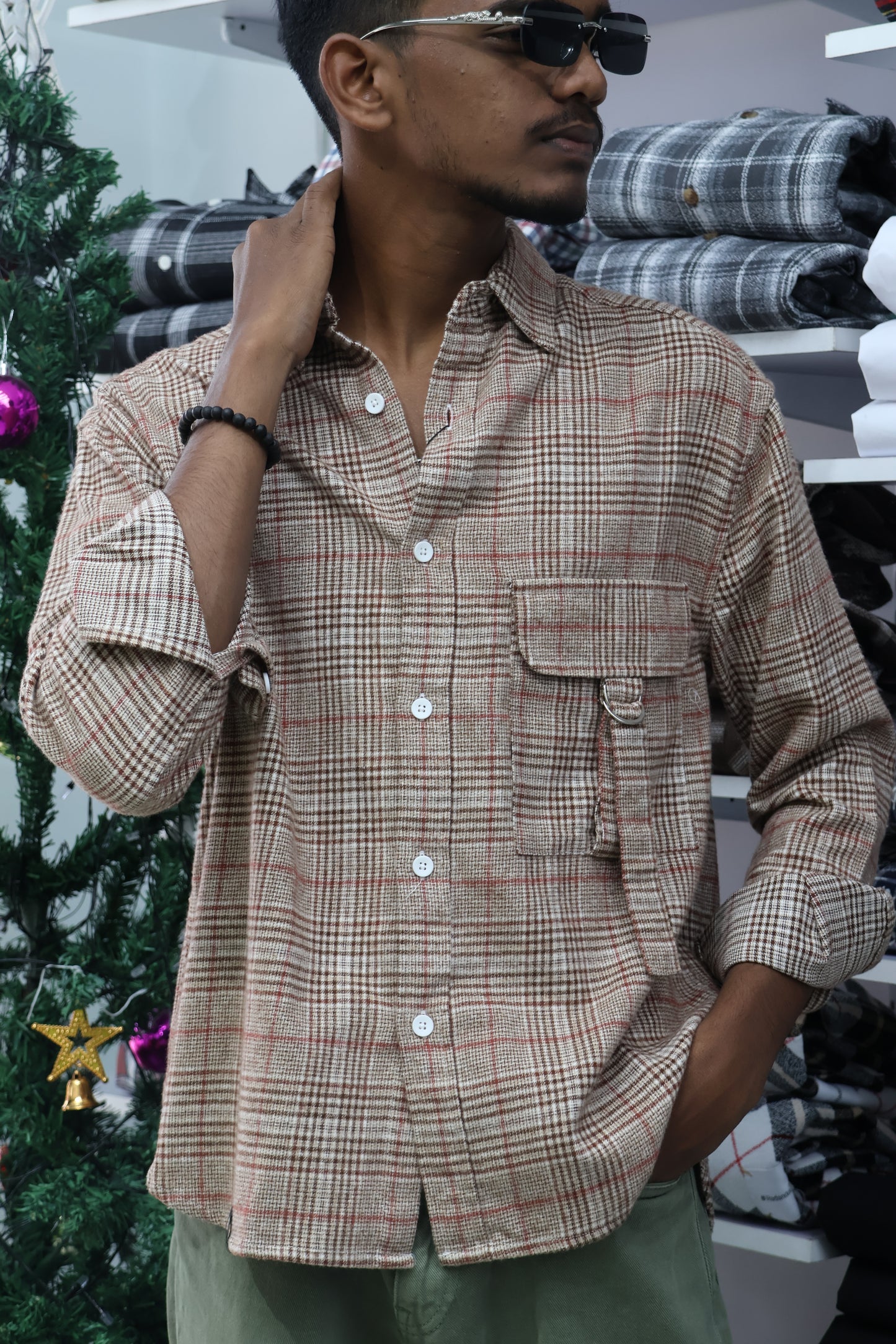 Utility Check Shirt – Relaxed Street Fit