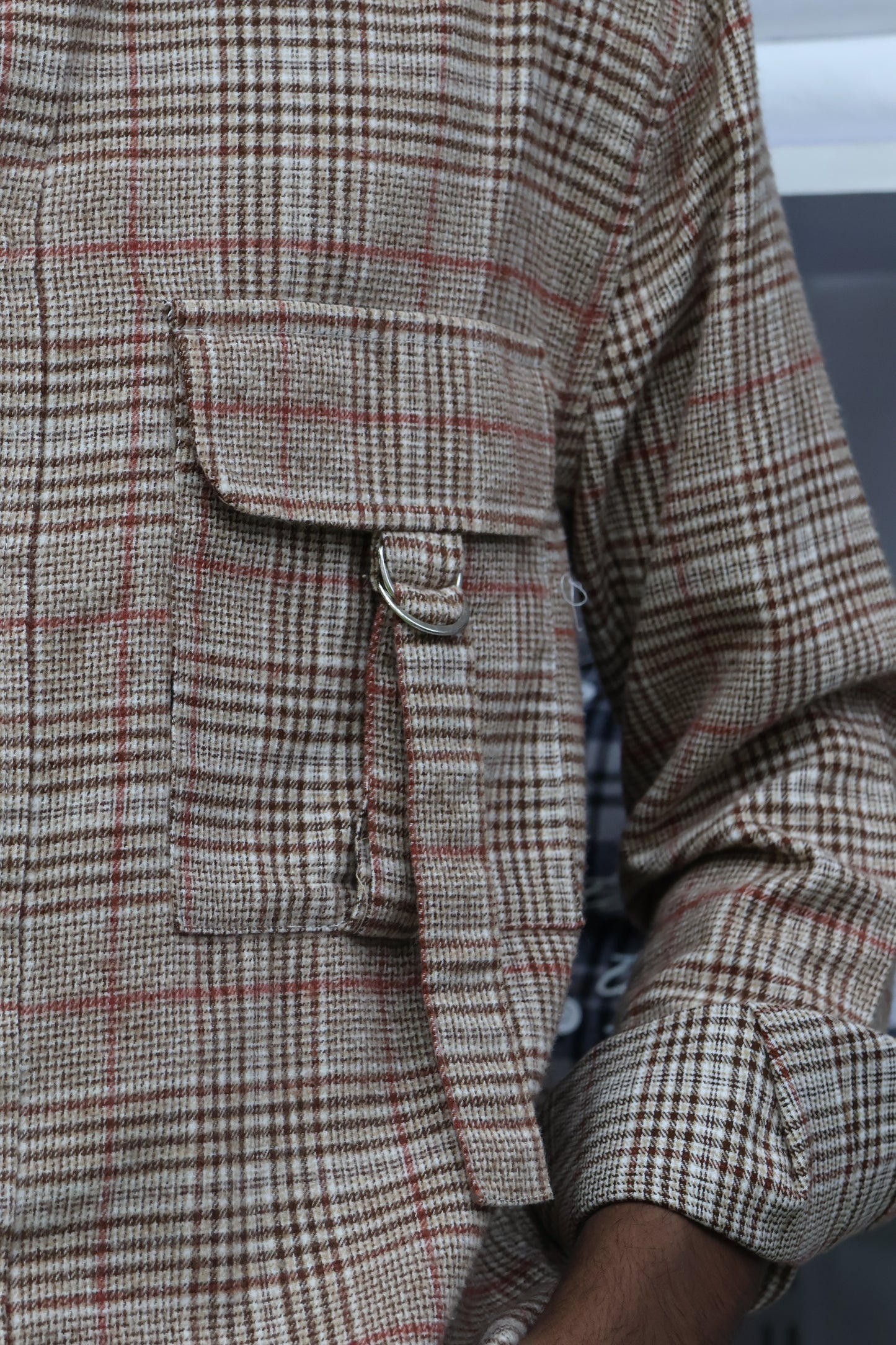 Utility Check Shirt – Relaxed Street Fit