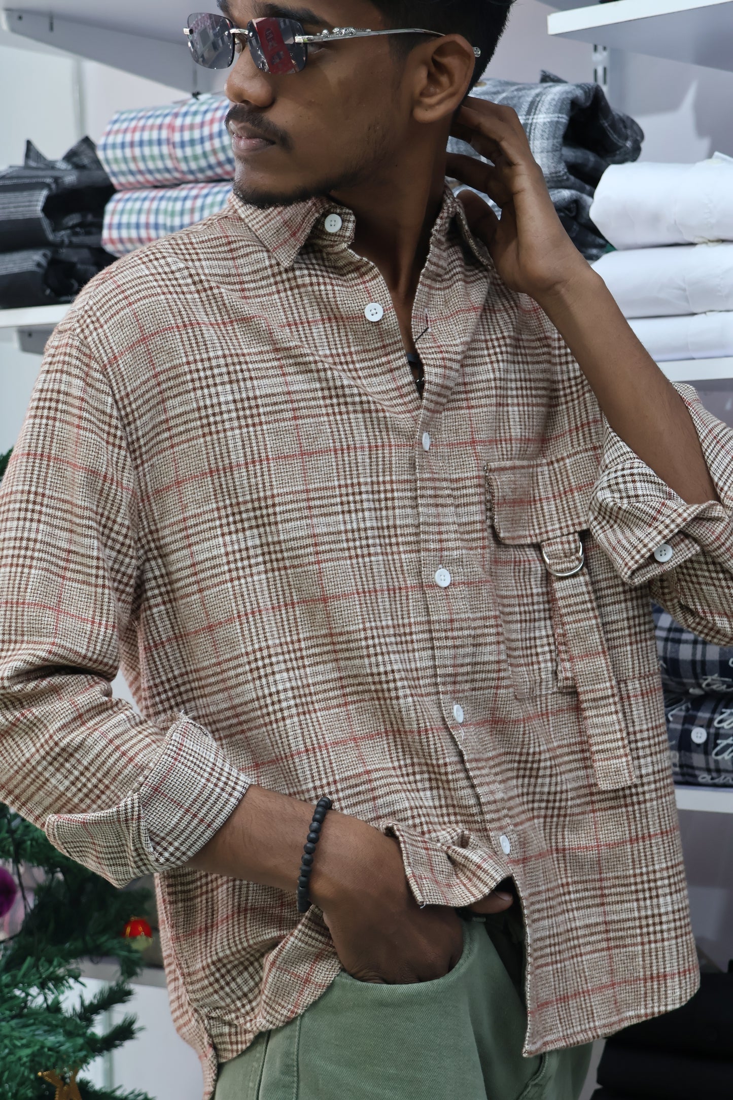 Utility Check Shirt – Relaxed Street Fit