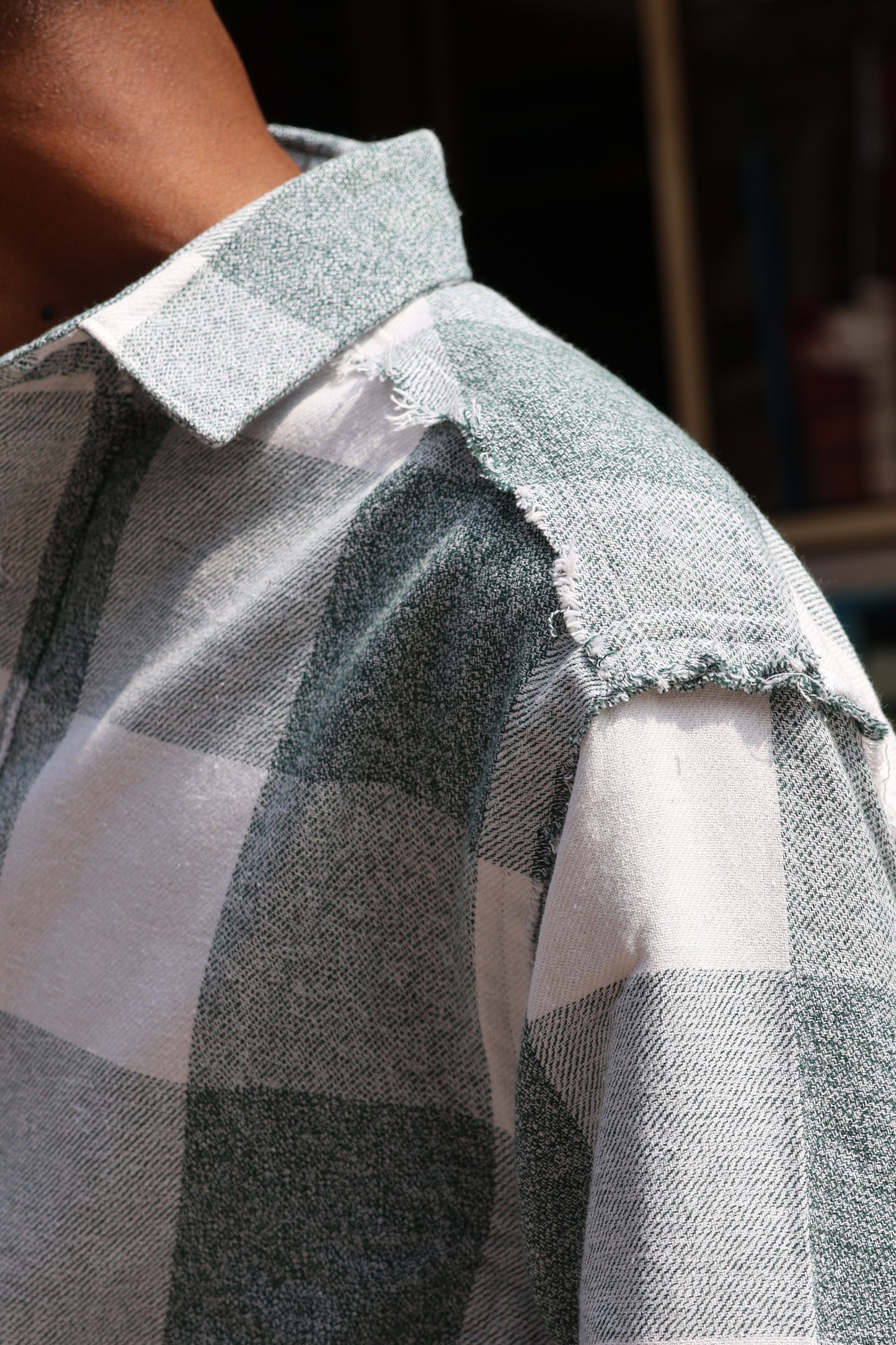 Drop Shoulder Check Shirt – Modern Casual Fit