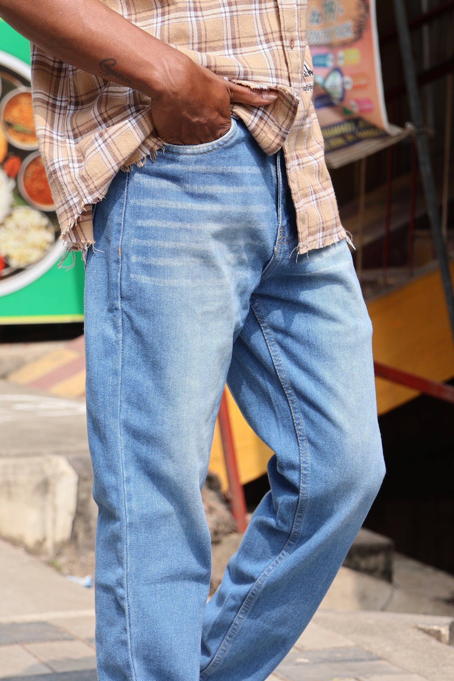 Light Blue Mom Fit Jeans