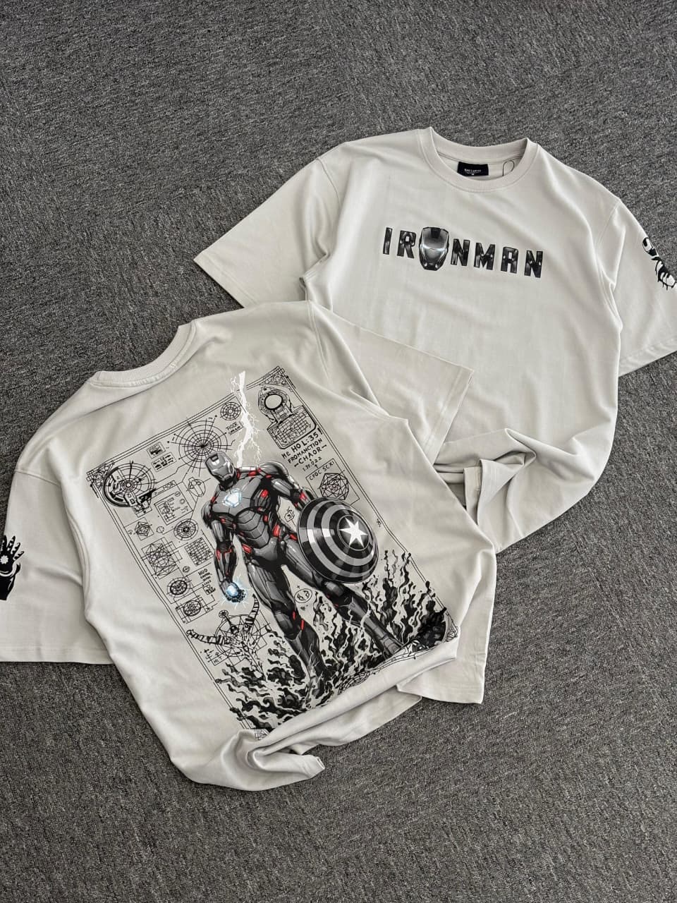 The Dark Knight Shield T-Shirt: Unstoppable Force Meets Unbreakable Will