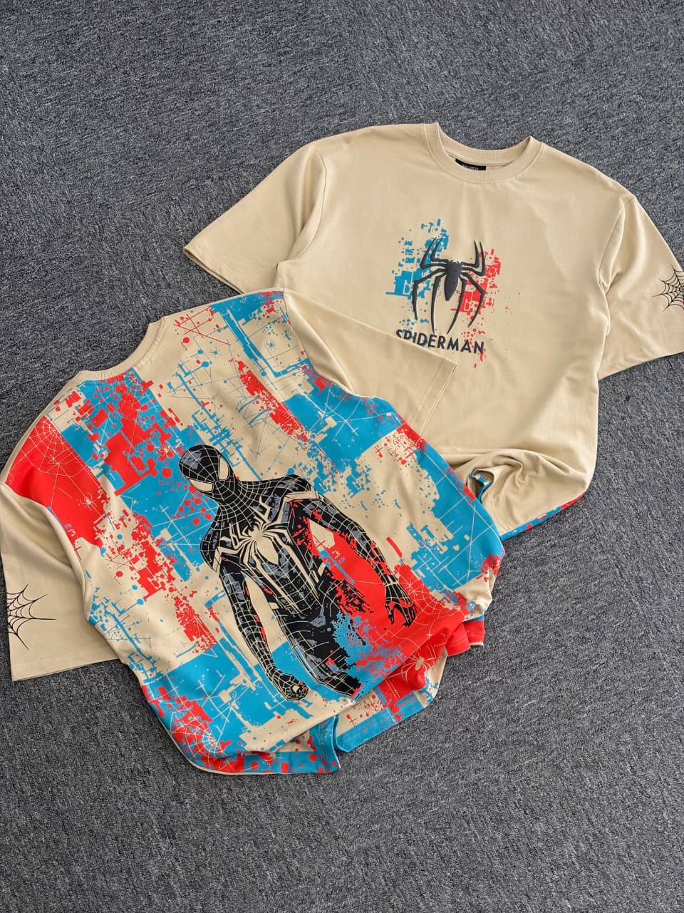 Spider-Man: Multiverse Glitch Oversized Tee
